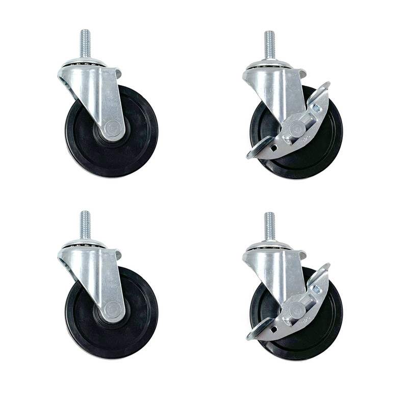 MeshWorks Locking Casters Set of 4
